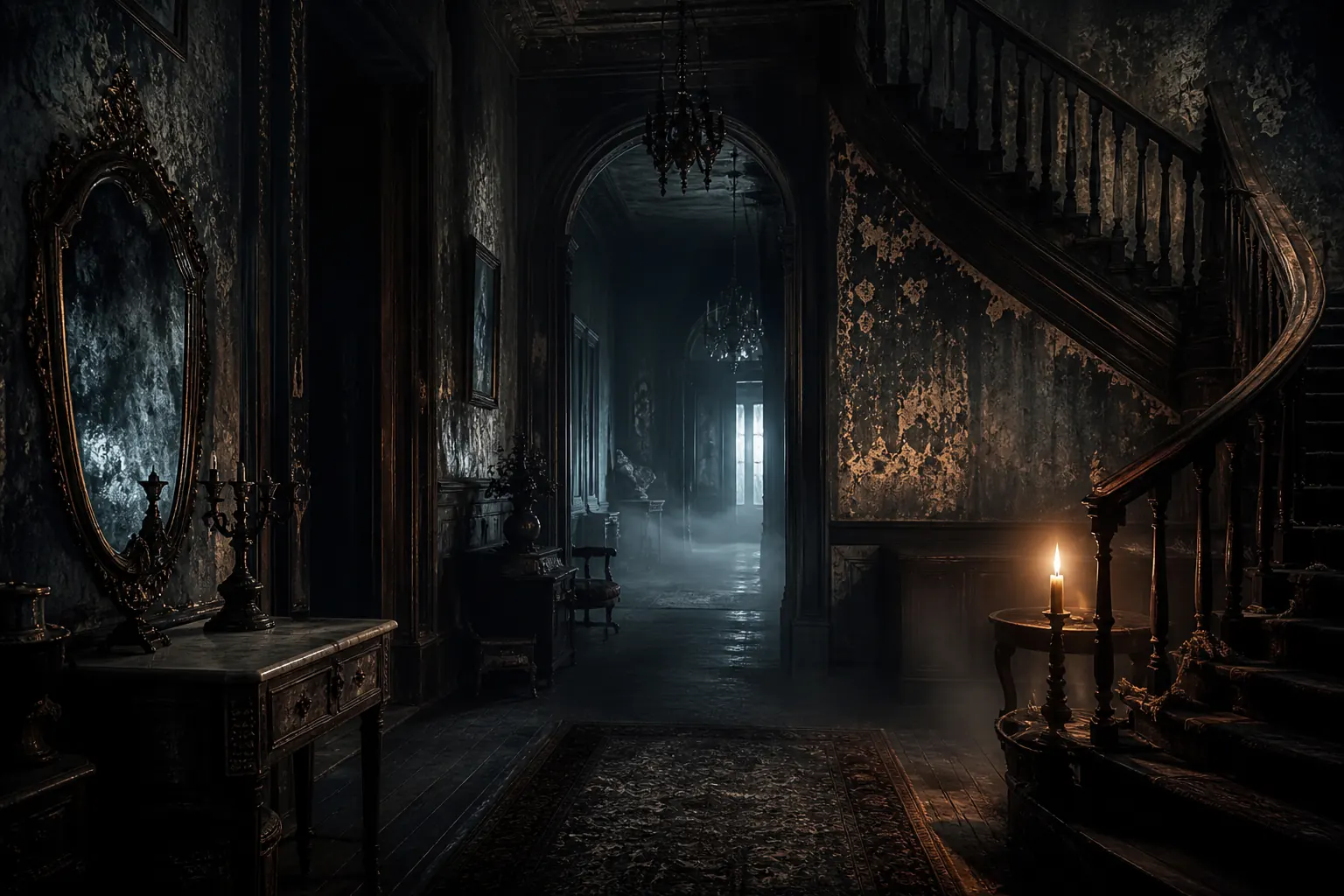 Mansion of Death haunted VR escape room at Treforest near Cardiff