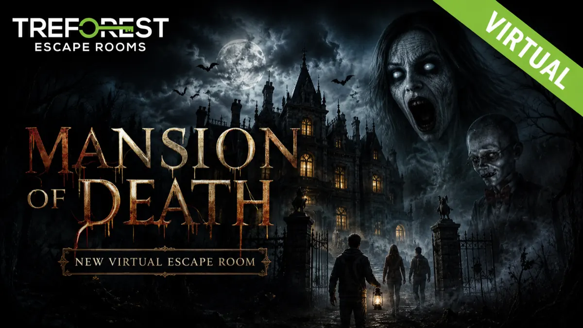 Mansion of Death haunted VR escape room Treforest Cardiff