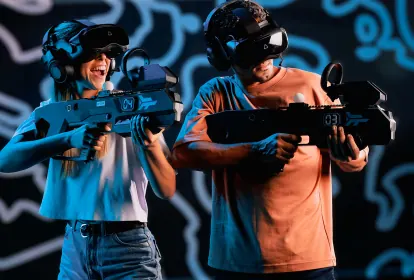Free-roam VR gaming at Treforest Escape Rooms near Cardiff